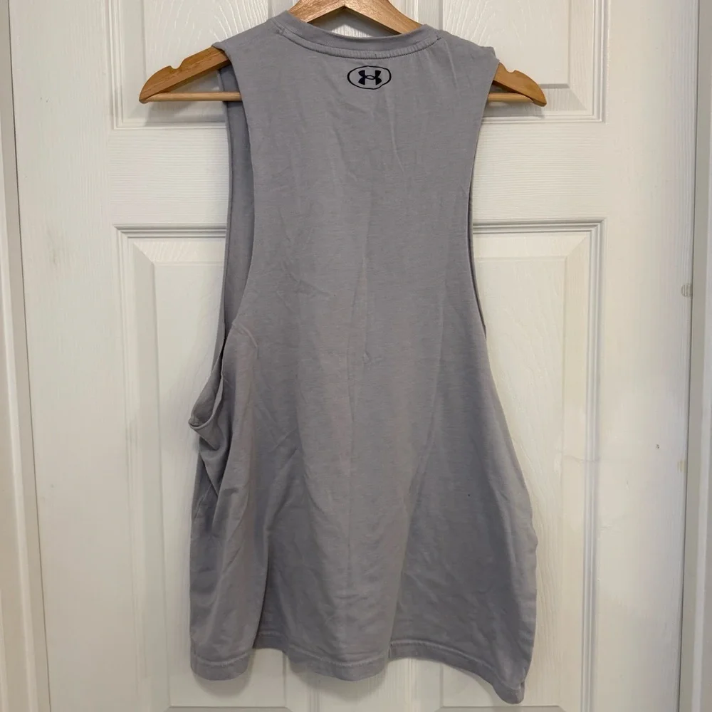 EUC Under Armour Project Rock Brahma Bull Sleeveless Muscle Tank - Picture 5 of 8